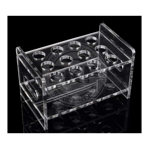 Acrylic Test Tube Rack 12 Compartment