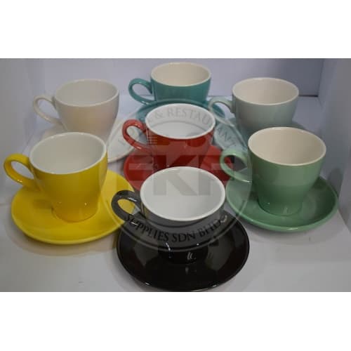 Tulip Latte Cup With Saucer 280 ML