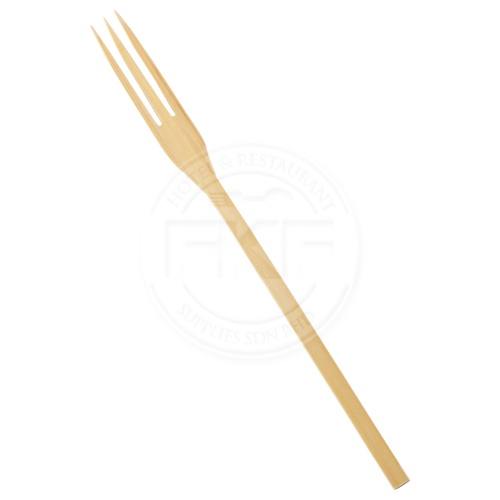 Bamboo Mini Fork 3 Prongs Disposable