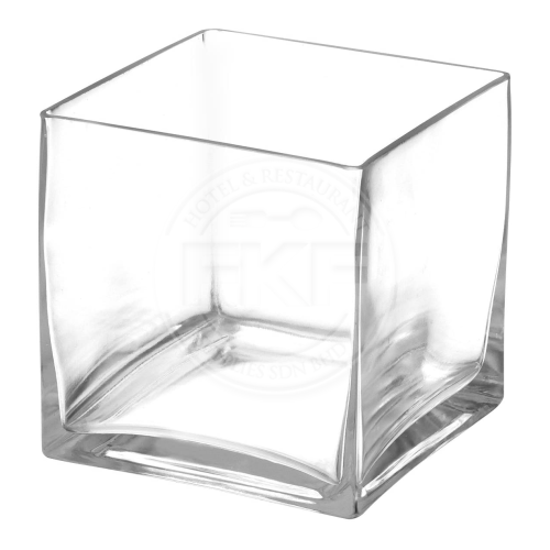 Square Glass Vase