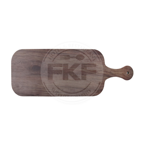 Melamine Mela Gourmet Board Rectangular Oak