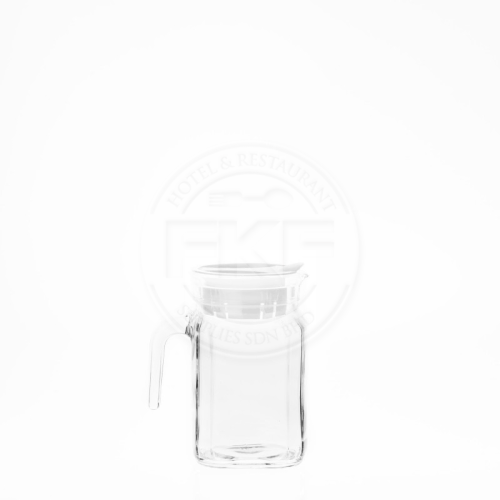 Borgonovo Igloo Quadro Jar With White lid 500ML