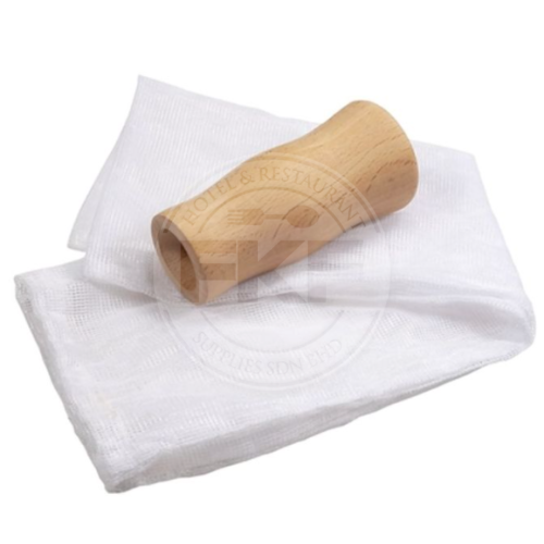 Fine Woven Cheese Cloth With Beech Wood Handle