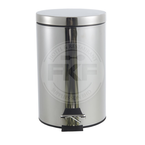 Trust Stainless Steel Round Step-On Container