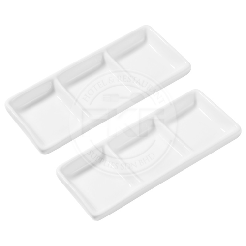 3 Compartment Condiment Dish