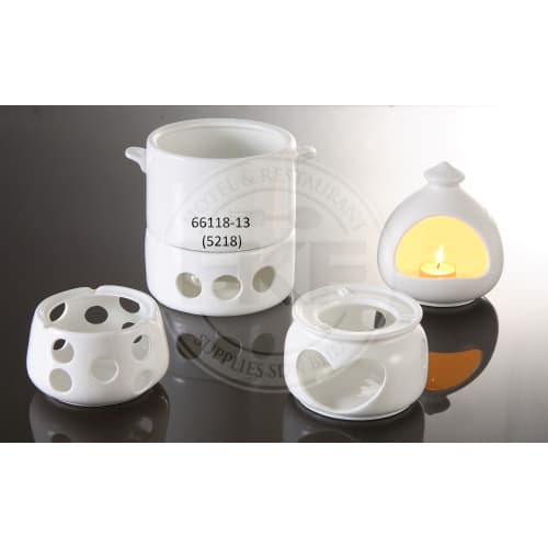 Sake Tea Light Candle Pot With Warmer