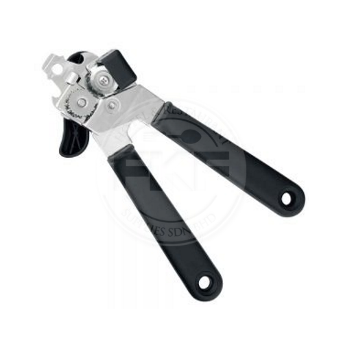 BOJ Butterfly Can Opener Chrome Plated With Bottle Opener