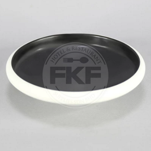 Taiji 10" Black Deep Round Platter