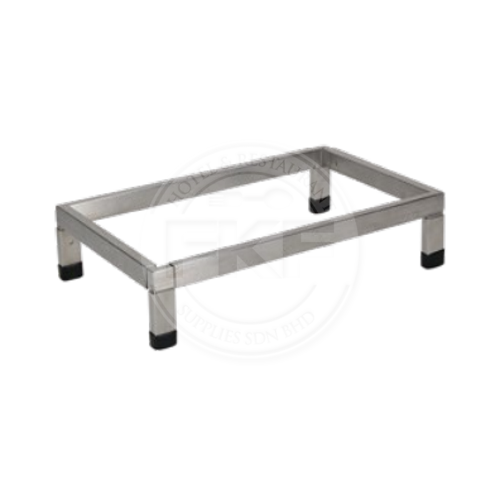 Stainless Steel Slide Rectangular Display Stand 