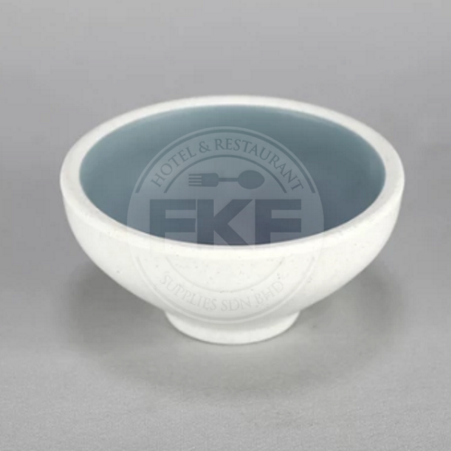 Taiji 10" Round Platter Smoke Blue