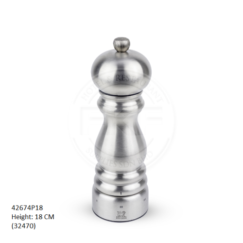 Peugeot Paris Chef Stainless Steel U Select Pepper Mill