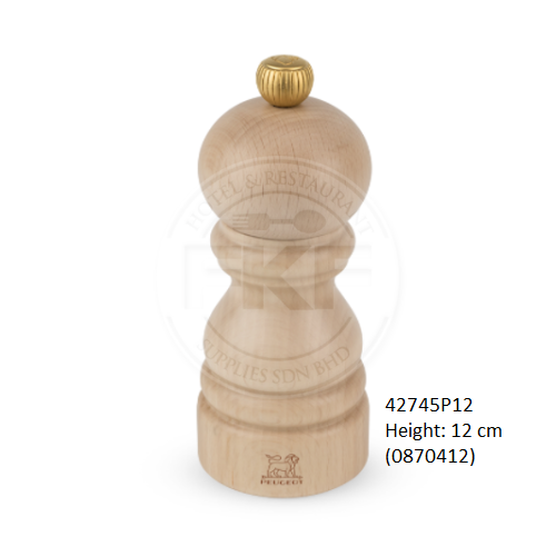 Peugeot Paris Beech Wood Pepper Mill