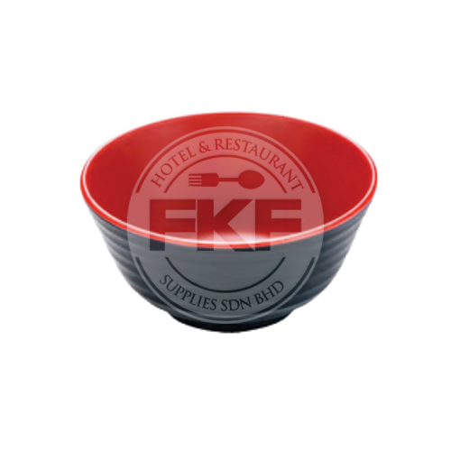 Melamine Double Color Udon Bowl 6.75"