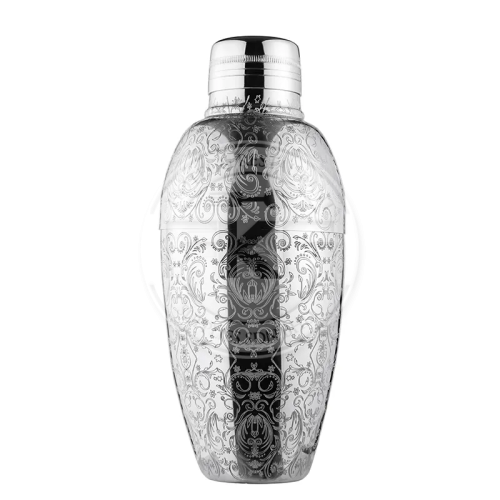 Stainless Steel Floral Palacio Cocktail Shaker