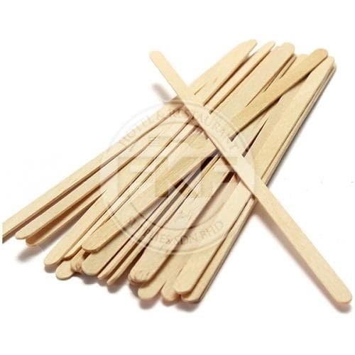 Wooden Stick Drink Stirrer 19CM With Individual Paper Packing