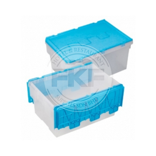 Industrial Container With Lid Attach (56L) (1028)