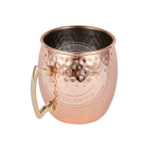 Hammered Copper Plating Moscow Mule Mug 500ML