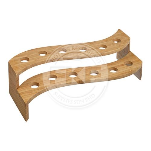 Bamboo Cone Display Rack 12 Holes