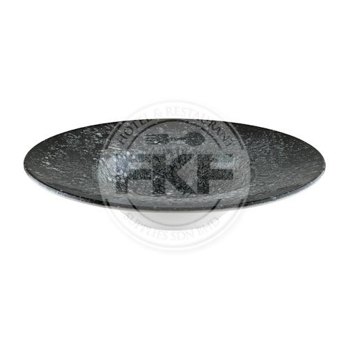 Cosmos Black Banquet Deep Plate