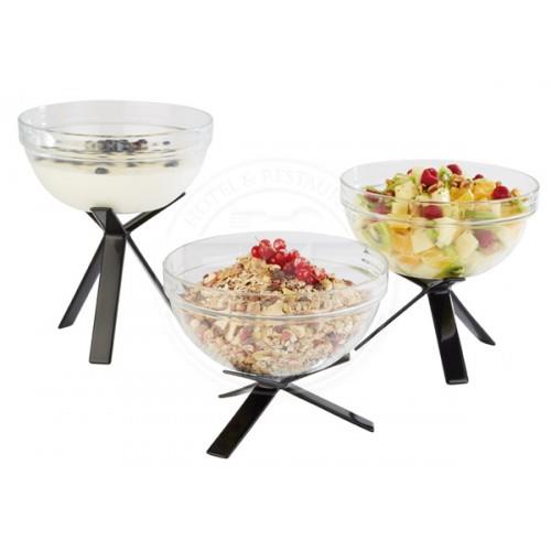 Metal With Black Anti-Slide Coating Buffet Riser